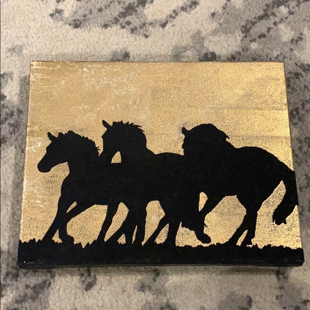 Horse wall art